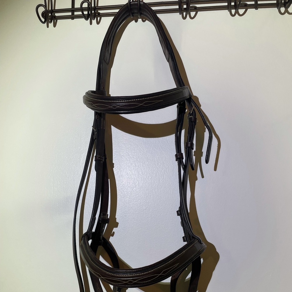 Fancy hunter bridle